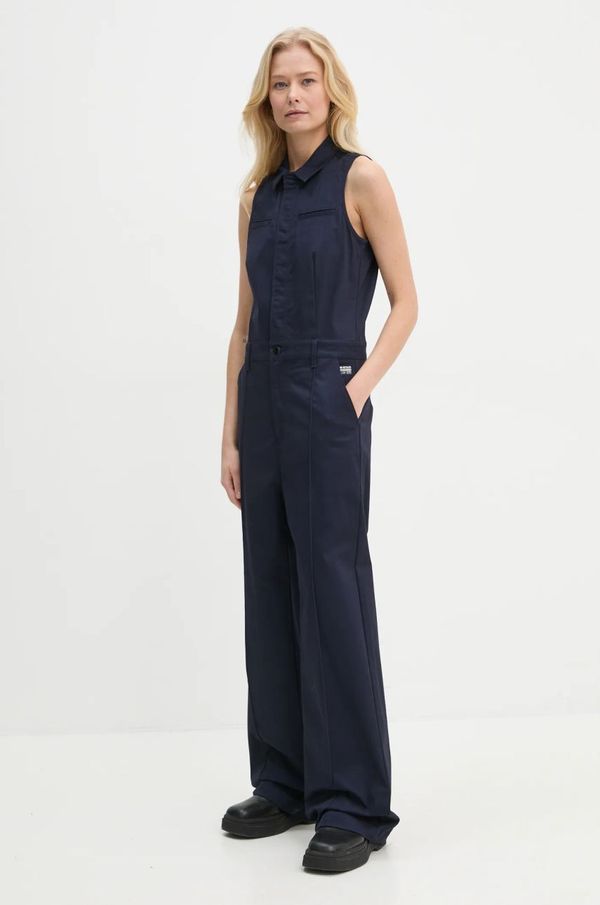 G-Star Raw Kombinezon G-Star Raw boja: tamno plava, s ovratnikom, D25293-D715