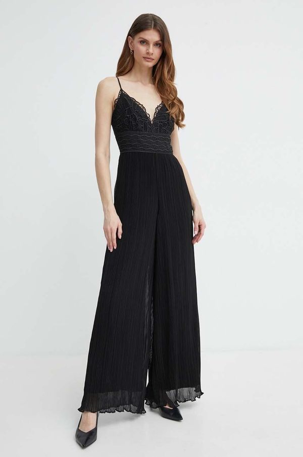 Guess Kombinezon Guess AMIAH boja: crna, s v izrezom, W4GD46 WFIJ0