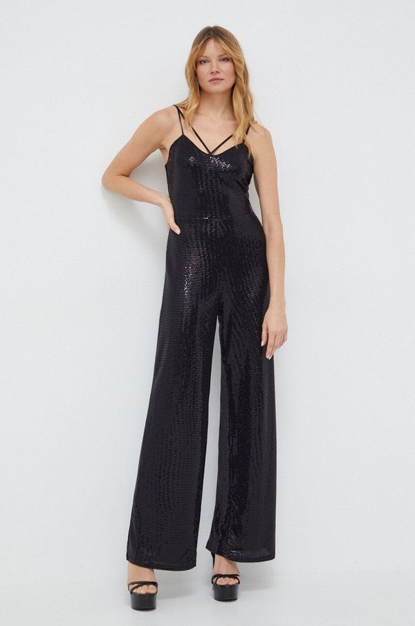 Guess Kombinezon Guess boja: crna, s okruglim izrezom