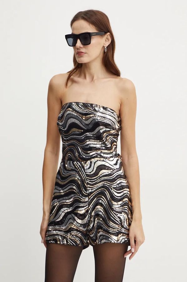 Guess Kombinezon Guess KAHLO boja: crna, s otvorenim ramenima, W3YD40 KBPN0