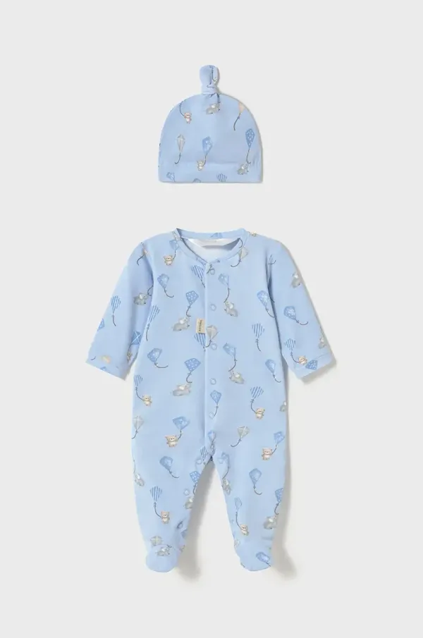 Mayoral Newborn Kombinezon i kapa za bebe Mayoral Newborn 1706