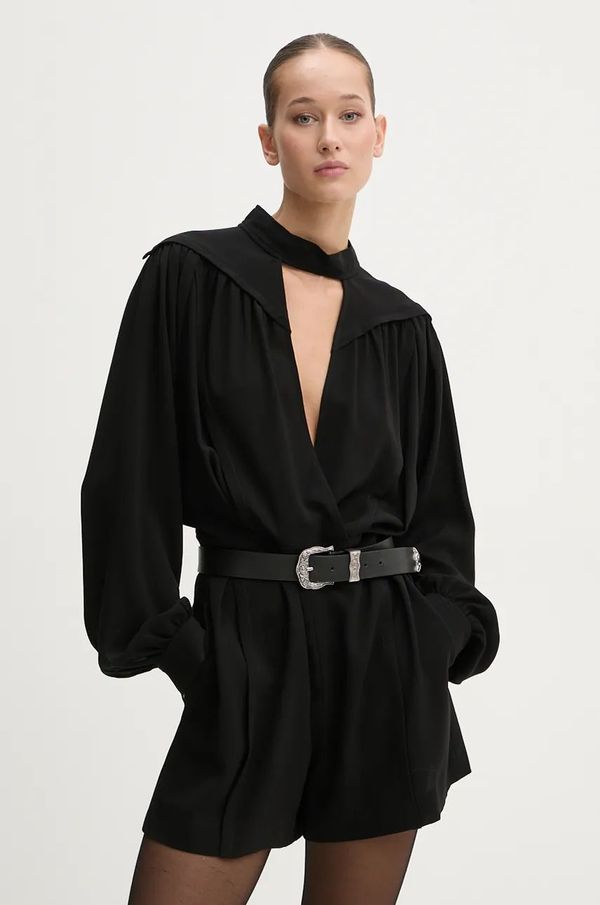 IRO Kombinezon IRO boja: crna, s okruglim izrezom, WP29SHANNEY