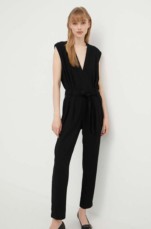 IRO Kombinezon IRO boja: crna, s v izrezom