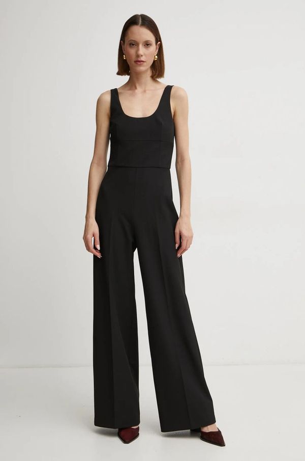 Max&Co. Kombinezon MAX&Co. boja: crna, s okruglim izrezom, 2516241011200