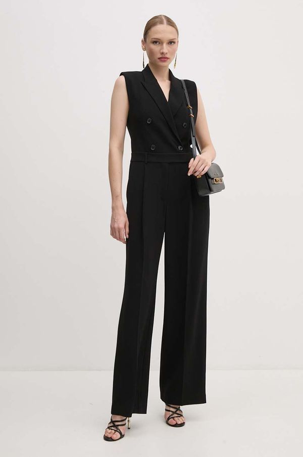 MICHAEL Michael Kors Kombinezon MICHAEL Michael Kors boja: crna, s v izrezom, MS482EPENX