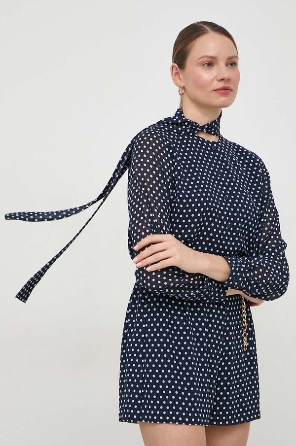 MICHAEL Michael Kors Kombinezon MICHAEL Michael Kors boja: tamno plava, s izrezom na vezanje