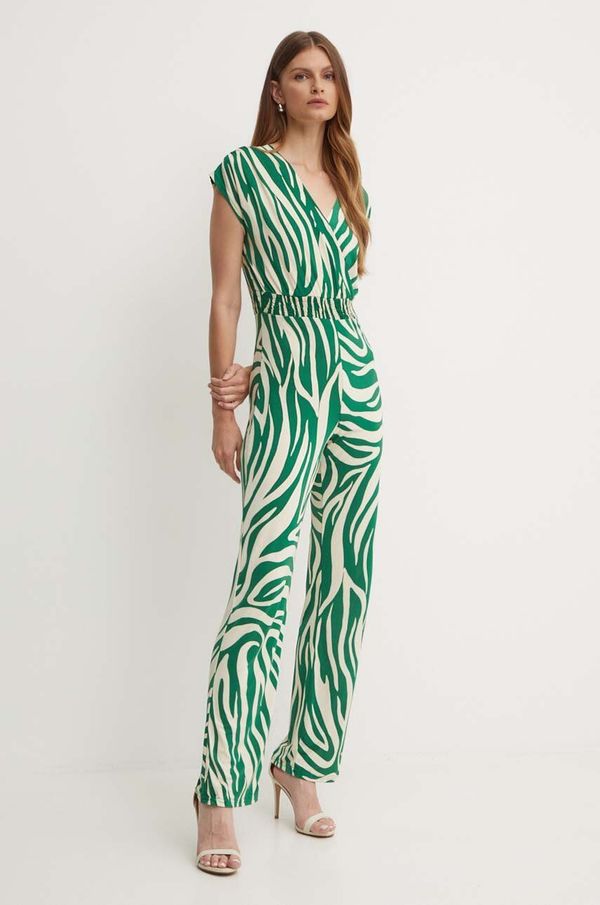 Morgan Kombinezon Morgan PVEBO boja: zelena, s v izrezom, PVEBO