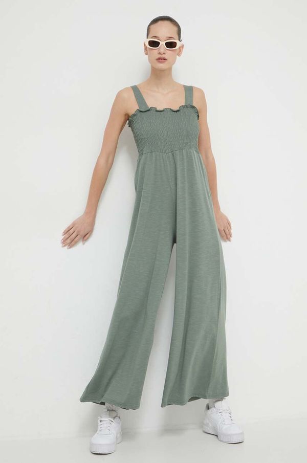 Roxy Kombinezon Roxy Just Passing By boja: zelena, s kockastim izrezom