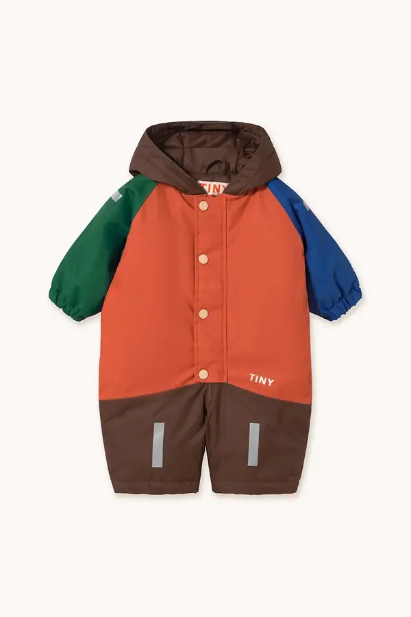 Tinycottons Kombinezon Tinycottons COLOR BLOCK SNOW ONE-PIECE