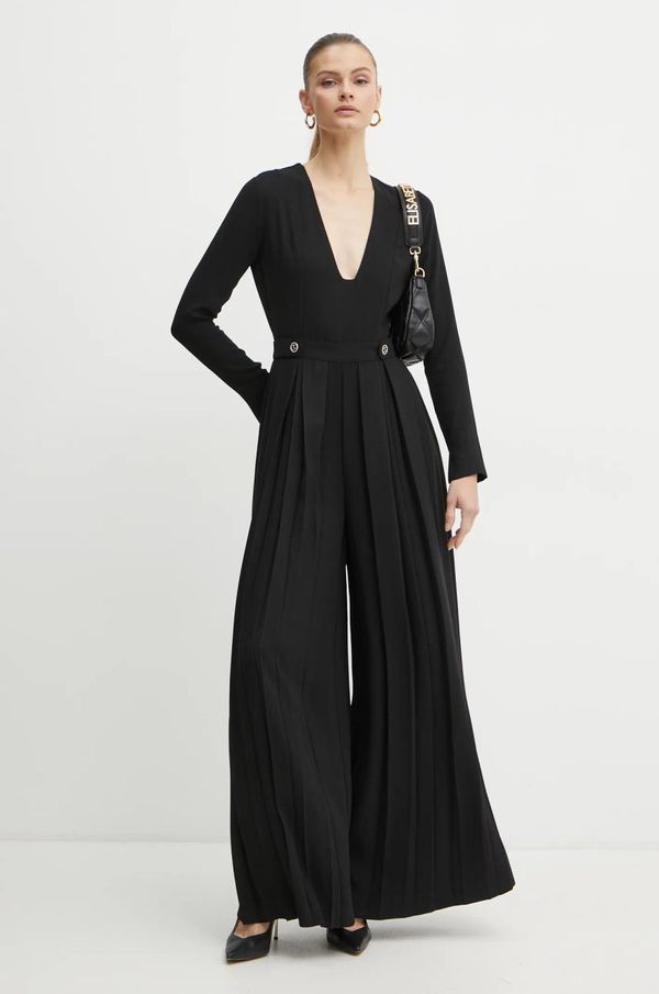 Twinset Kombinezon Twinset boja: crna, s v izrezom, 242TT2170