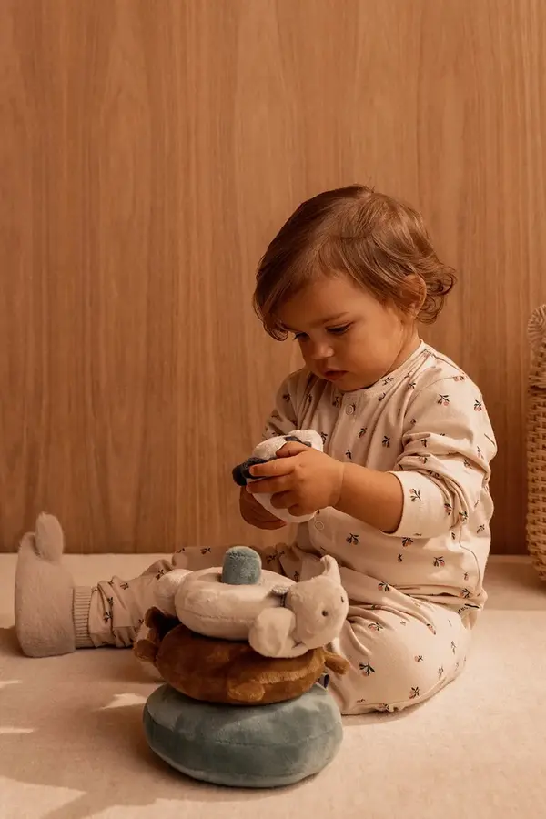 Liewood Kombinezon za bebe Liewood Birk Printed Pyjamas Jumpsuit