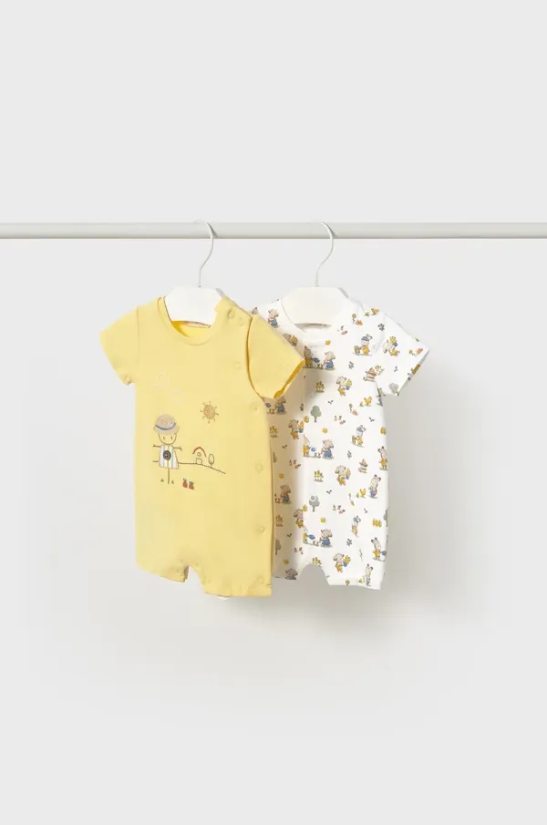 Mayoral Newborn Kombinezon za bebe Mayoral Newborn 2-pack 1707