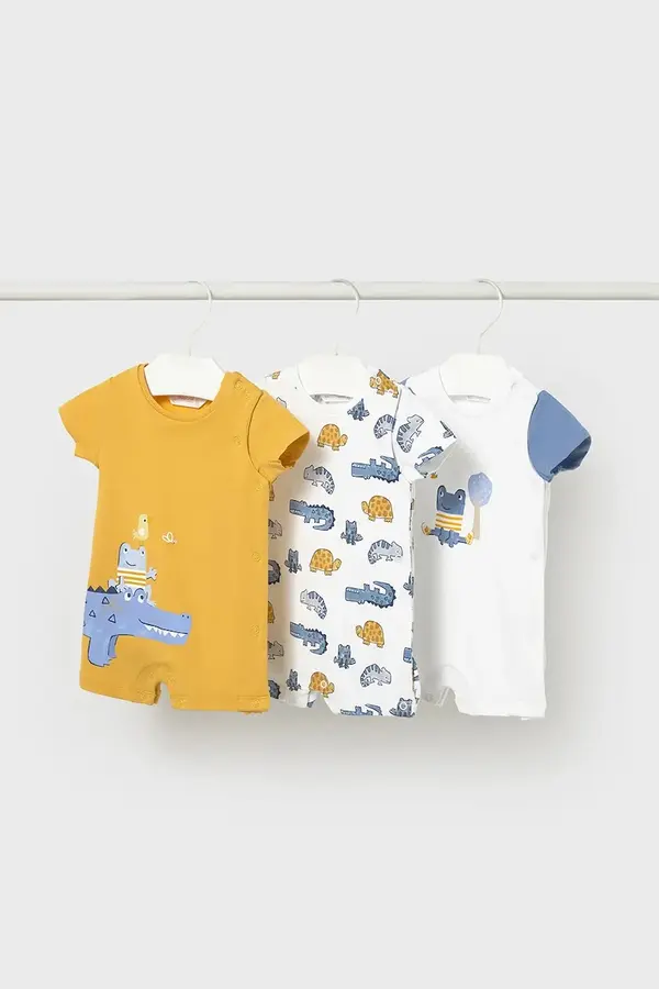 Mayoral Newborn Kombinezon za bebe Mayoral Newborn 3-pack
