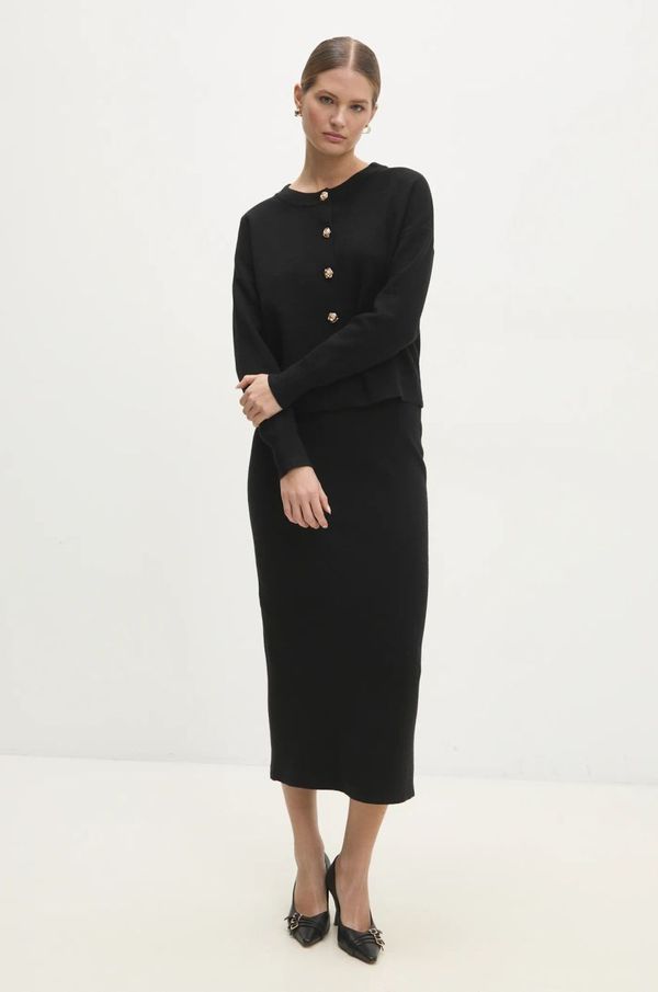 Answear Lab Komplet Answear Lab za žene, boja: crna