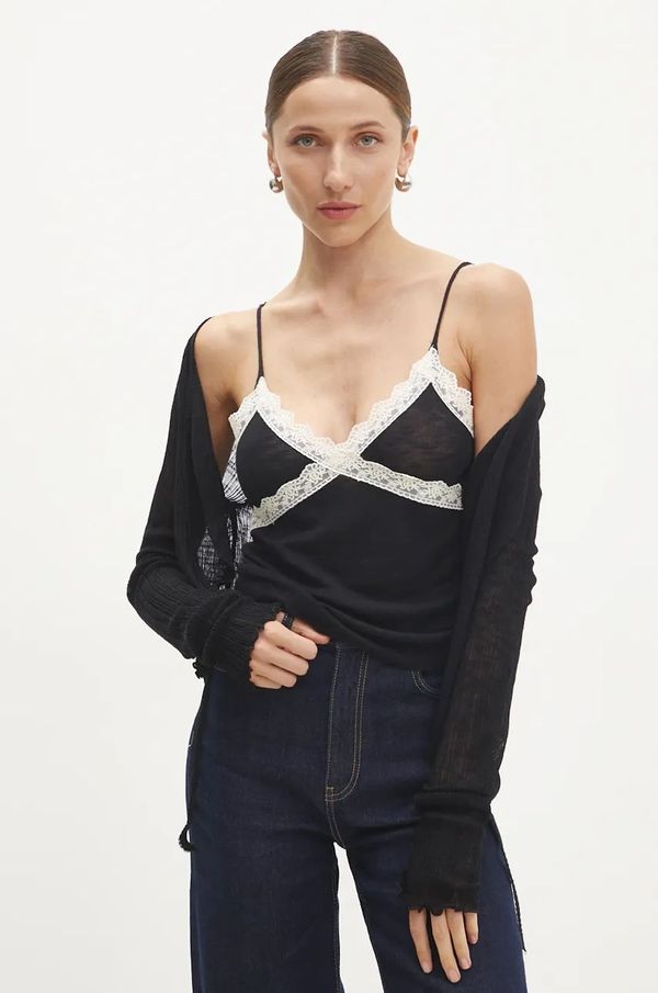 Answear Lab Komplet Answear Lab za žene, boja: crna