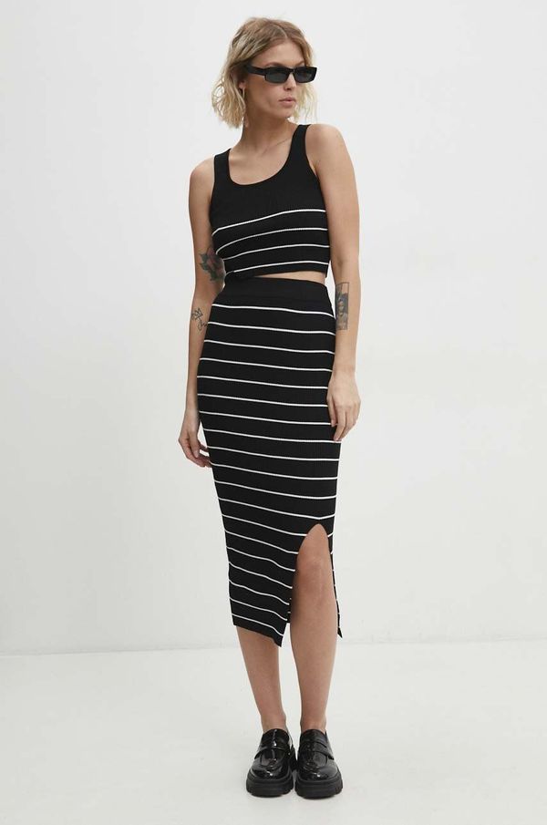 Answear Lab Komplet Answear Lab za žene, boja: crna