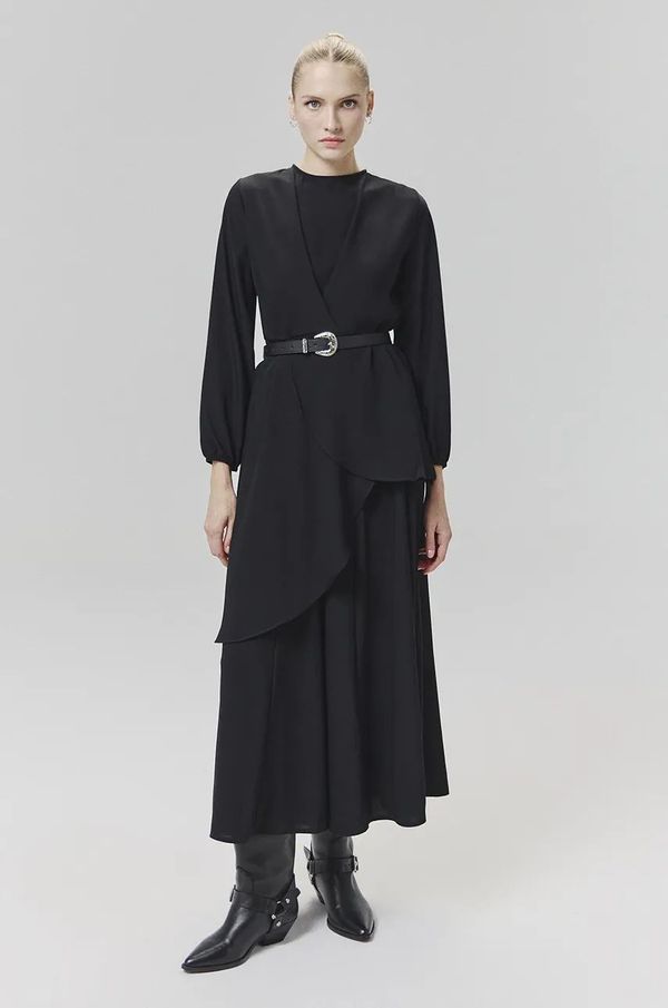 Answear Lab Komplet Answear Lab za žene, boja: crna