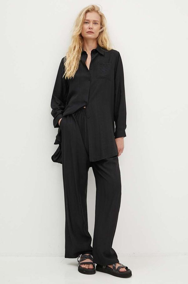 Answear Lab Komplet Answear Lab za žene, boja: crna