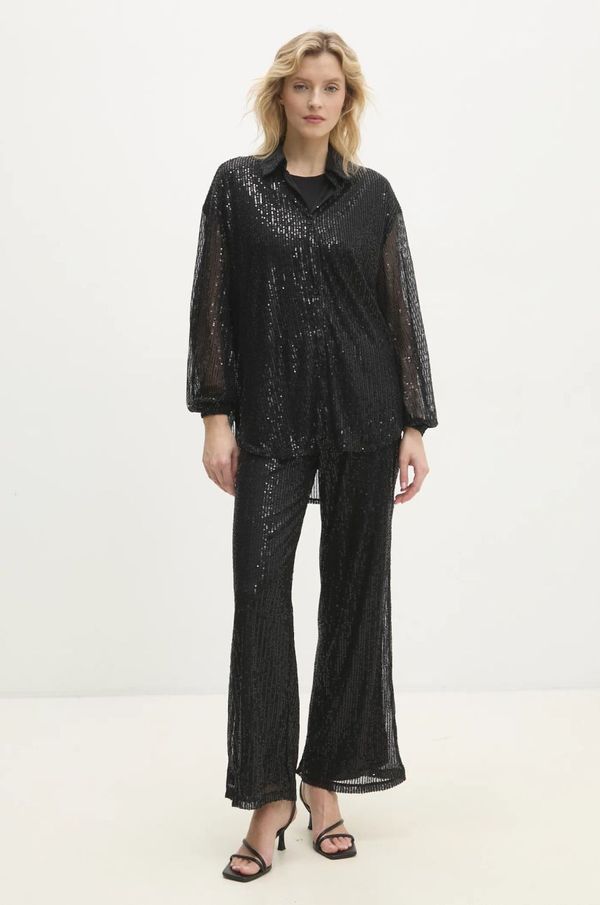 Answear Lab Komplet Answear Lab za žene, boja: crna