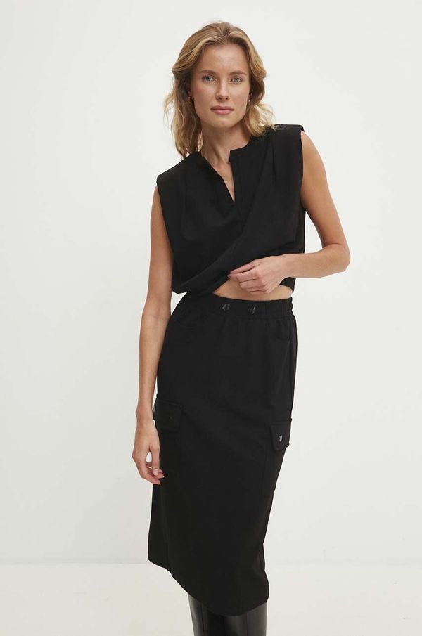 Answear Lab Komplet Answear Lab za žene, boja: crna