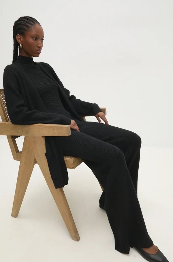 Answear Lab Komplet Answear Lab za žene, boja: crna