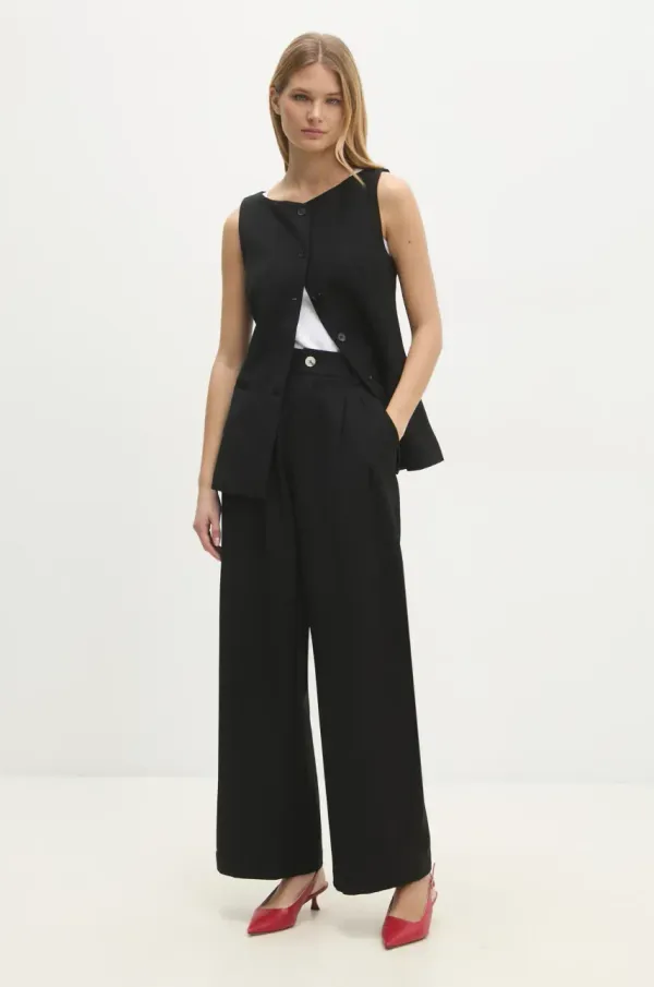 Answear Lab Komplet Answear Lab za žene, boja: crna