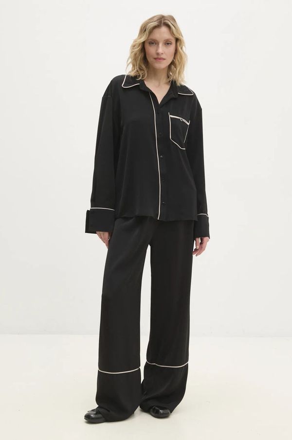 Answear Lab Komplet Answear Lab za žene, boja: crna