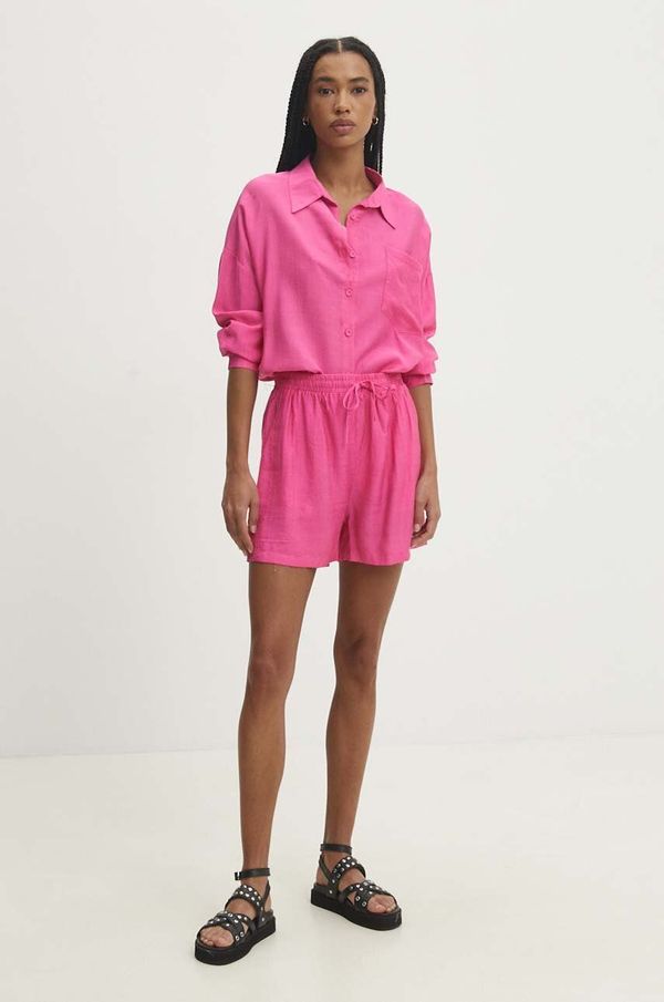 Answear Lab Komplet Answear Lab za žene, boja: ružičasta