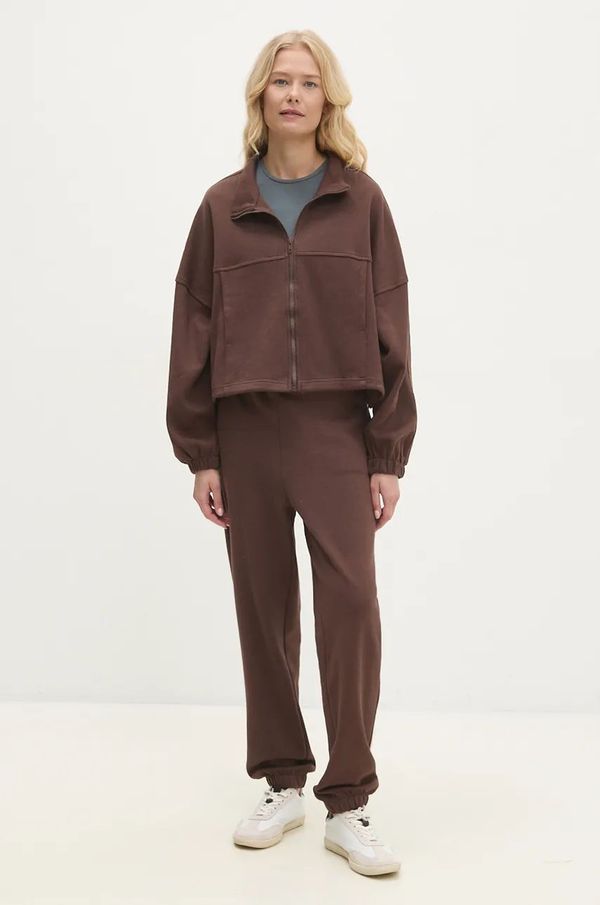 Answear Lab Komplet Answear Lab za žene, boja: smeđa