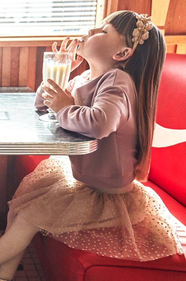 Mayoral Komplet - bluza i suknja Mayoral boja: ružičasta, 4937