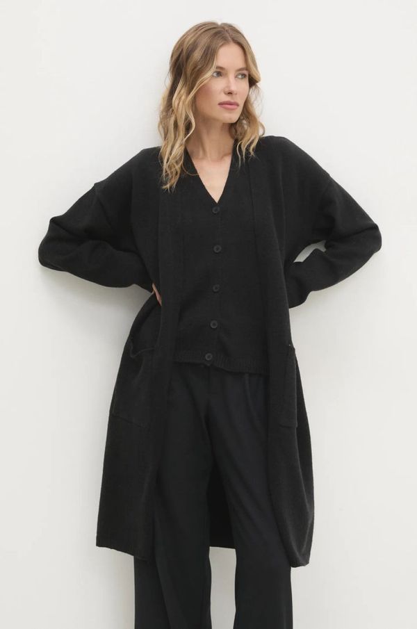 Answear Lab Komplet od vune Answear Lab boja: crna