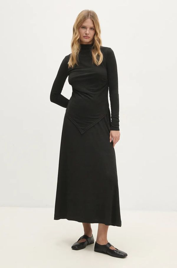 Answear Lab Komplet pulover i suknja Answear Lab boja: crna