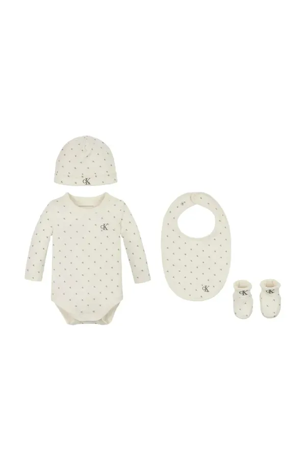 Calvin Klein Jeans Komplet za bebe Calvin Klein Jeans boja: bež, IN0IN00311