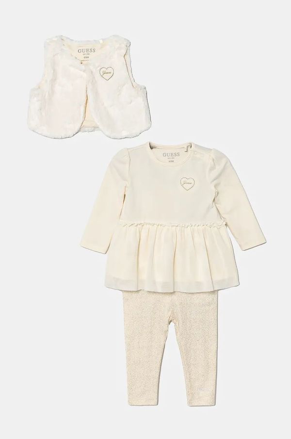 Guess Komplet za bebe Guess boja: bež, A4BG05 WC910