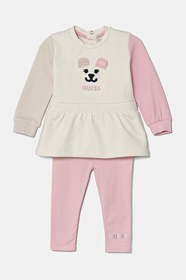 Guess Komplet za bebe Guess boja: bež, A5RG01 KA6R4