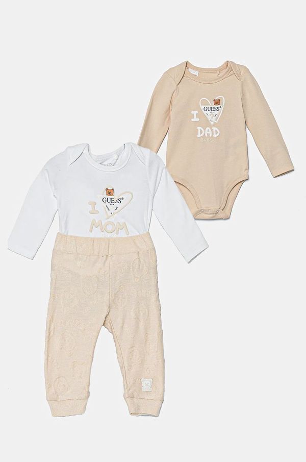 Guess Komplet za bebe Guess boja: bež, H3YW02 J1314