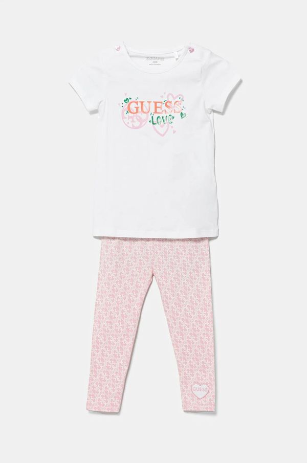 Guess Komplet za bebe Guess boja: bijela, A5RG06 K6YW4