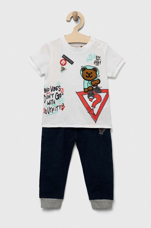 Guess Komplet za bebe Guess boja: bijela