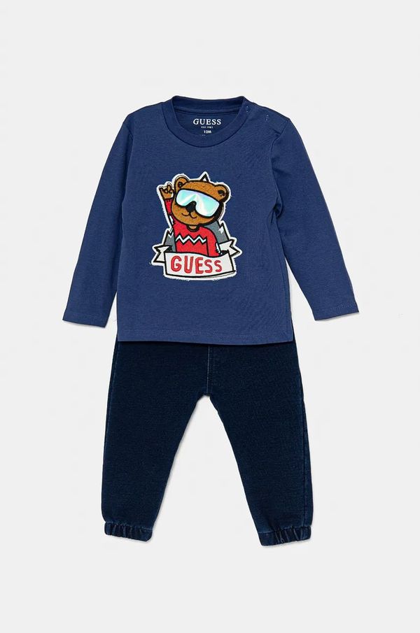 Guess Komplet za bebe Guess boja: tamno plava, I4BG09 I3Z13