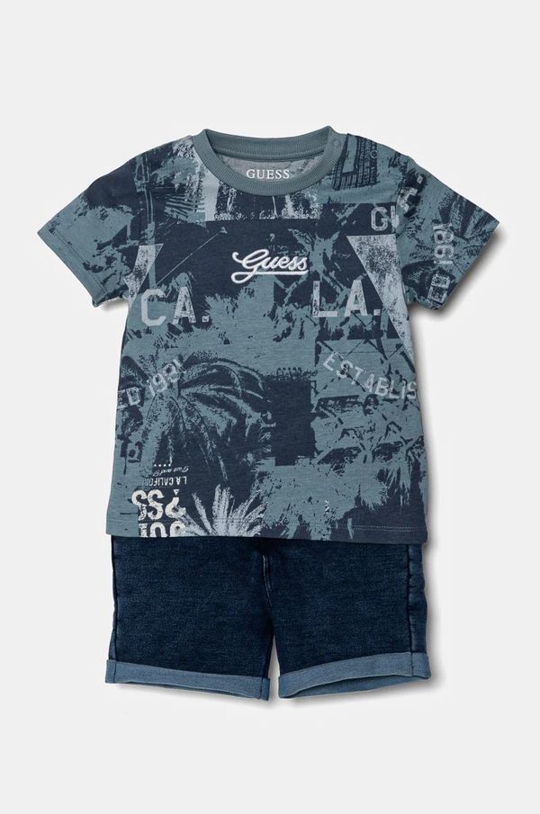 Guess Komplet za bebe Guess boja: tamno plava, I5RG14 K8HM4