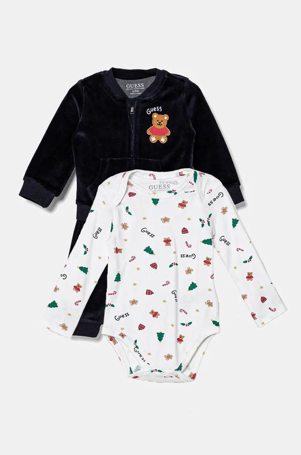 Guess Komplet za bebe Guess boja: tamno plava, P4BG04 KAVN0