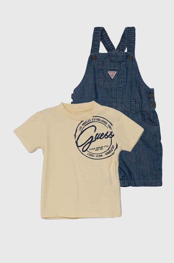 Guess Komplet za bebe Guess boja: žuta