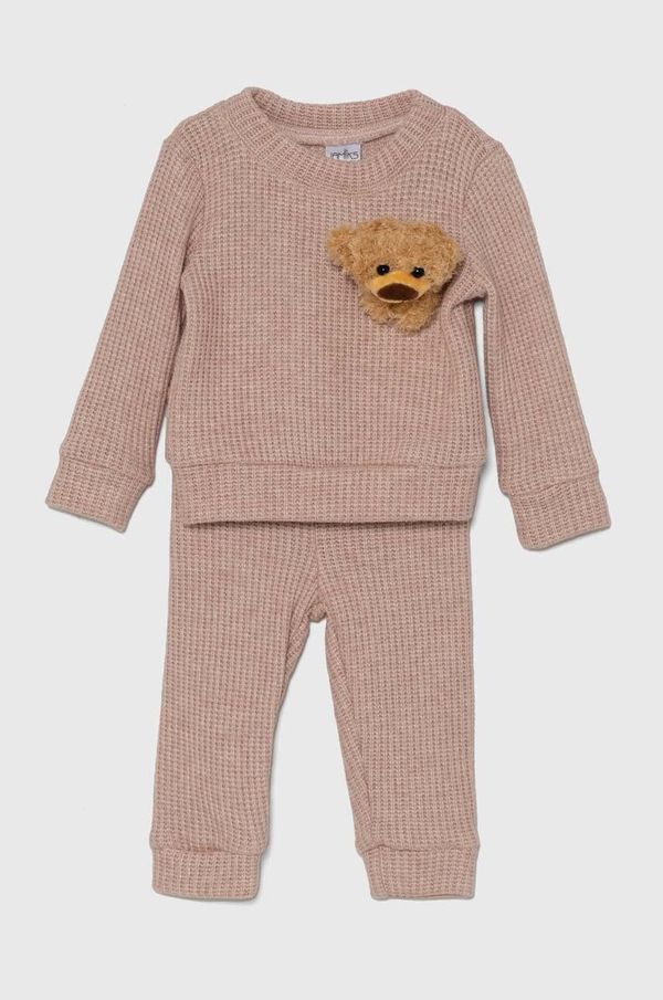 Jamiks Komplet za bebe Jamiks JUSTINE boja: ružičasta, JZH61