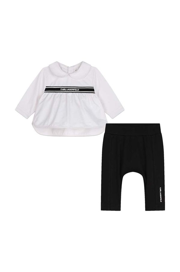 Karl Lagerfeld Komplet za bebe Karl Lagerfeld boja: bijela, Z30282