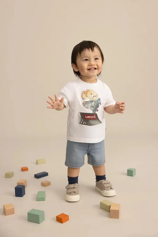 Levi's Komplet za bebe Levi's SKATER LEVI TEE & DENIM SE