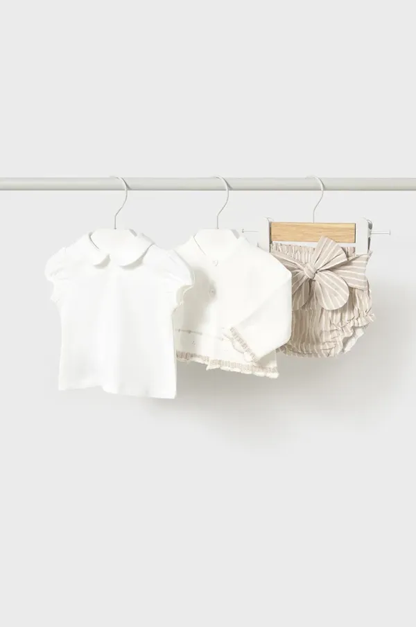 Mayoral Newborn Komplet za bebe Mayoral Newborn boja: bež, 1254