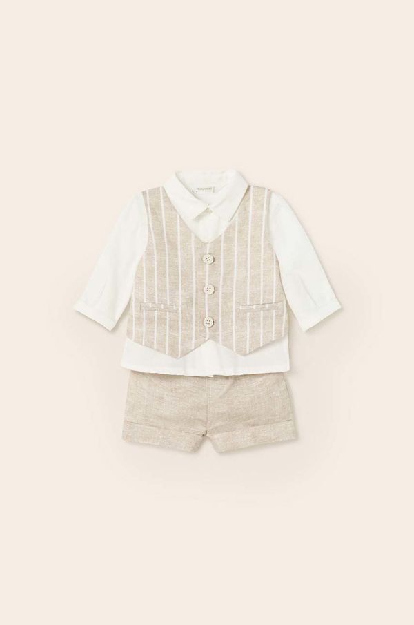 Mayoral Newborn Komplet za bebe Mayoral Newborn boja: bež