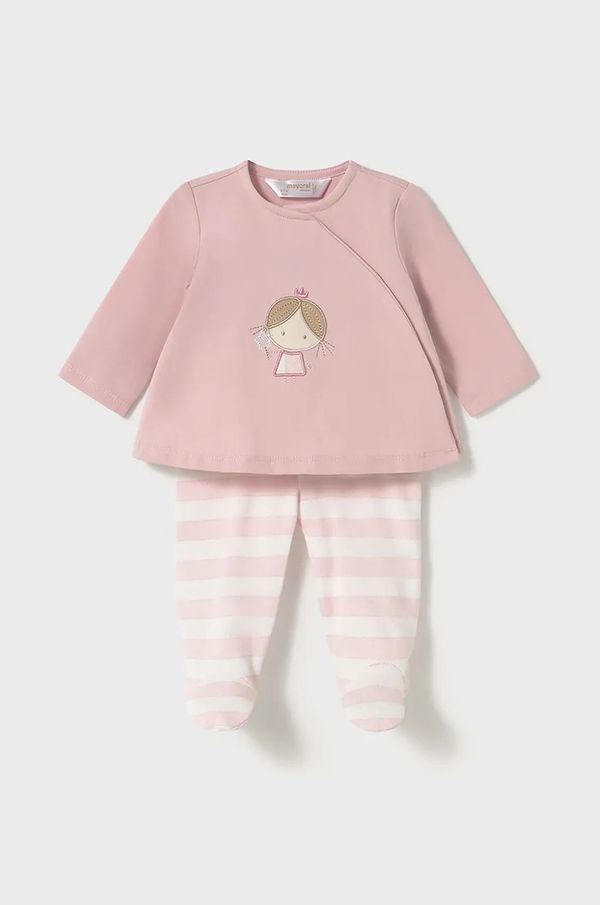 Mayoral Newborn Komplet za bebe Mayoral Newborn boja: ružičasta, 1588