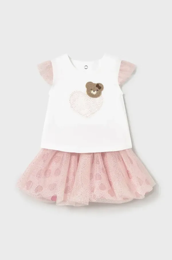 Mayoral Newborn Komplet za bebe Mayoral Newborn boja: ružičasta, 1874