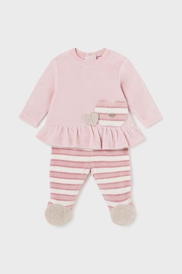 Mayoral Newborn Komplet za bebe Mayoral Newborn boja: ružičasta, 2505